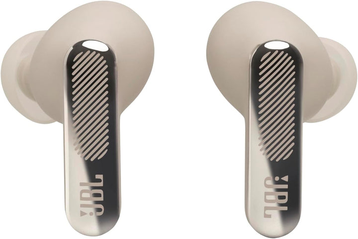 JBL Live Beam 4, Kabellose Noise-Cancelling-Ohrhörer, Champagner | Hi-Res Audio, Smart Charging Case