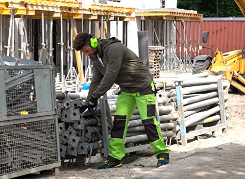 Leber & Hollman Herren Arbeitshose LH-FMN-T B, 65% Polyester 35% Baumwolle 270 g/m2, Bundhose mit Ta