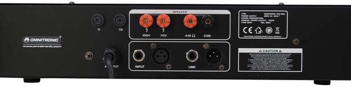 OMNITRONIC PAP-650 ELA-Verstärker | ELA-Verstärker, 650 Watt