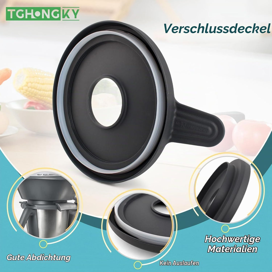 Topf Deckel für Thermomix TM5 TM6 Deckel für Vorwerk Thermomix TM6 TM5 Deckel Mixtopfdeckel Zubehör