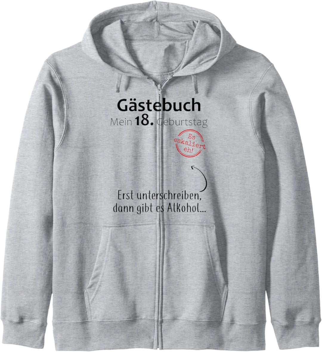 18. Geburtstag Junge Mädchen 18 Jahre 2006 Lustig Geschenk Kapuzenjacke