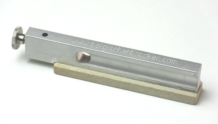 Belgischer Brocken Schärf-Schleifhilfe I Gelber Körnung 8000-10000 auf Aluminiumträger I Format 100x