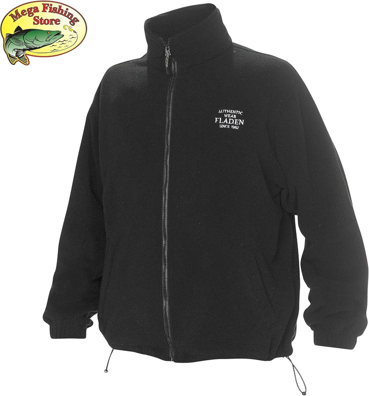 FLADEN Authentic Wear 3in1 Outdoor Thermo Anzug - Grau-Schwarz - Allwetter Angel Jacke & Hose - inkl