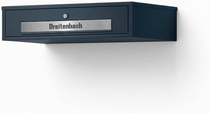 Metzler Brieffach für Paketbox Bispo 2 mit Gravur | Erweiterung bis 5 Fächer | Anthrazit RAL 7016 |