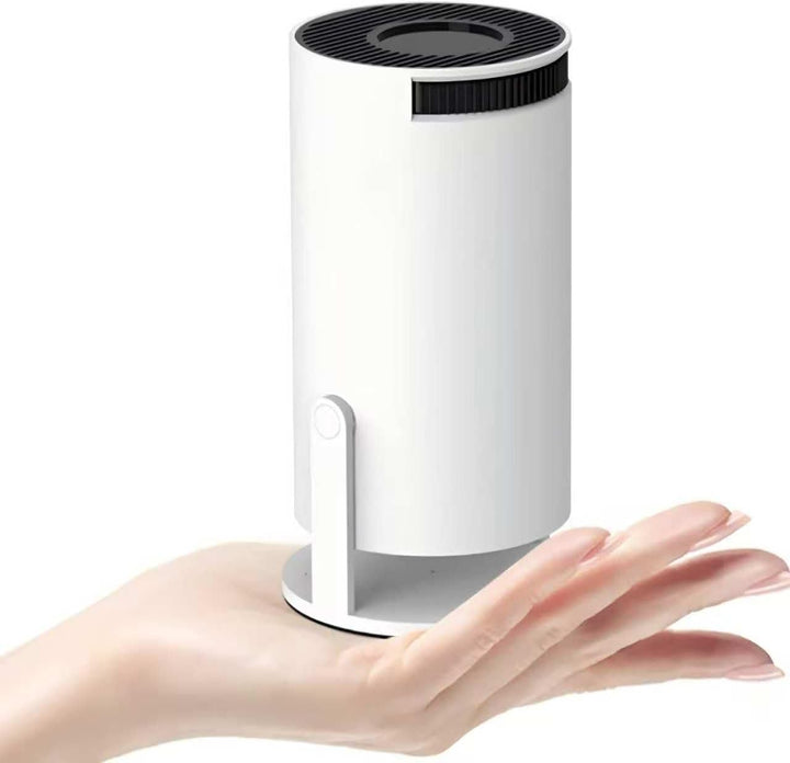 Tragbarer Beamer 4K, 1080P FHD Mini Beamer, kompatibel mit Android und Netflix, WiFi 6, BT 5.0, 180°