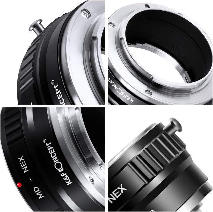 K&F Concept® MD-NEX II Kupfer-Bajonett Objektiv Adapterring,Objektivadapter,Objektiv Adapter Sony,Ob