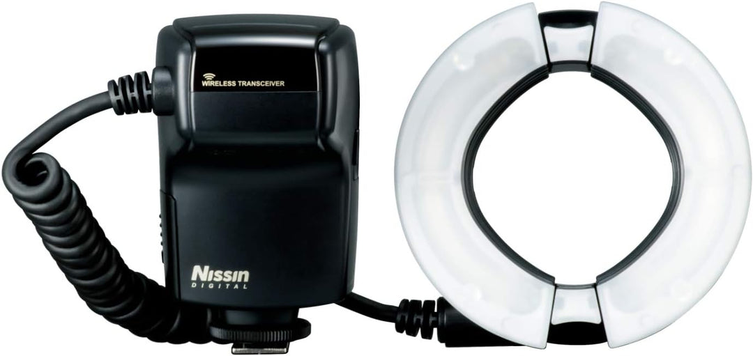 Nissin MF18 Ringblitz für Sony, Schwarz