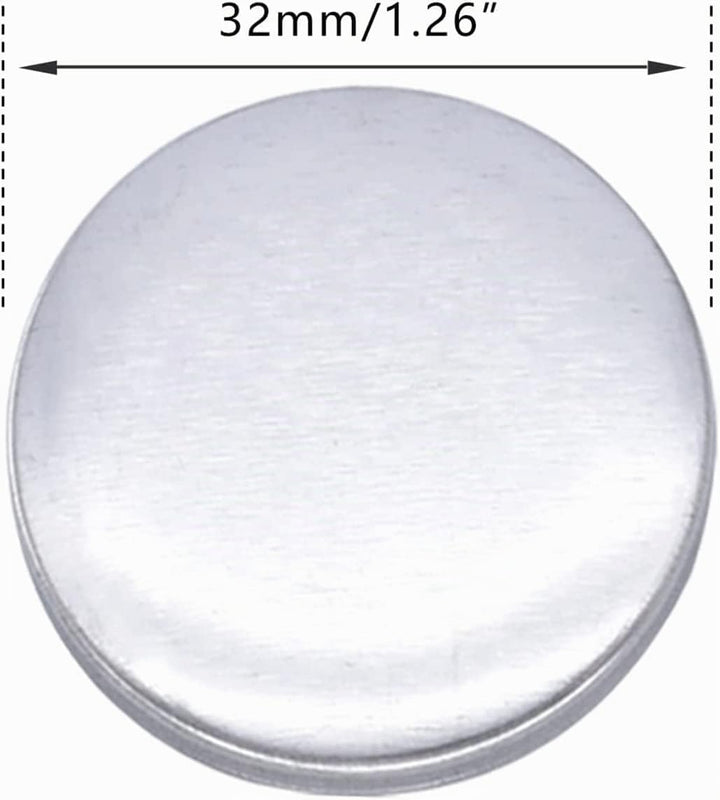 Buttonrohlinge, 200er Set 32mm DIY Pins Buttons Design EIN Abzeichen, Buttons Selber Machen, Button-