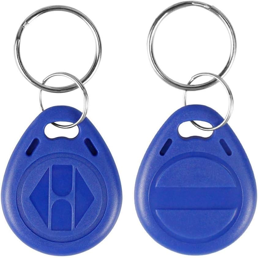 YAVIS EM4305 100 x RFID Transponder Chipschlüssel Beschreibbare Schlüsselring 125KHz Nähe EM ID Kart