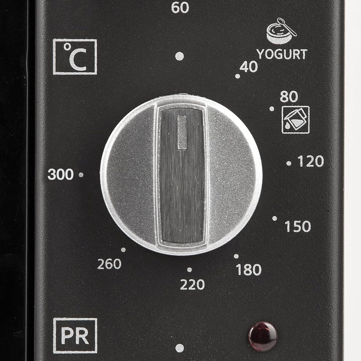 G3 Ferrari G10147 Rostò Titanium 37, Umluft-Elektrobackofen, 37 L, 1500 W, bis 300 °C, 5 Garprogramm