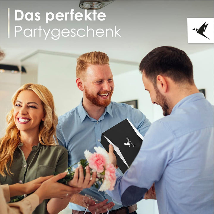 Beyond Moscow Mule Becher Set Kupferbecher - Becher aus Kupfer mit Strohalmen & Geschenkbox I Moskau