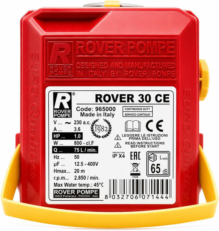Rover pompe 7568030 Jauchen für Umfüllen bisenso be-m 30