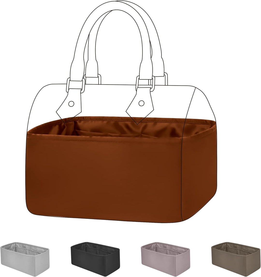 DGAZ Handtasche Tasche Organizer, Seide Innentaschen für LV Speedy Nano/20/25/30/35/40/45 Tasche, Le