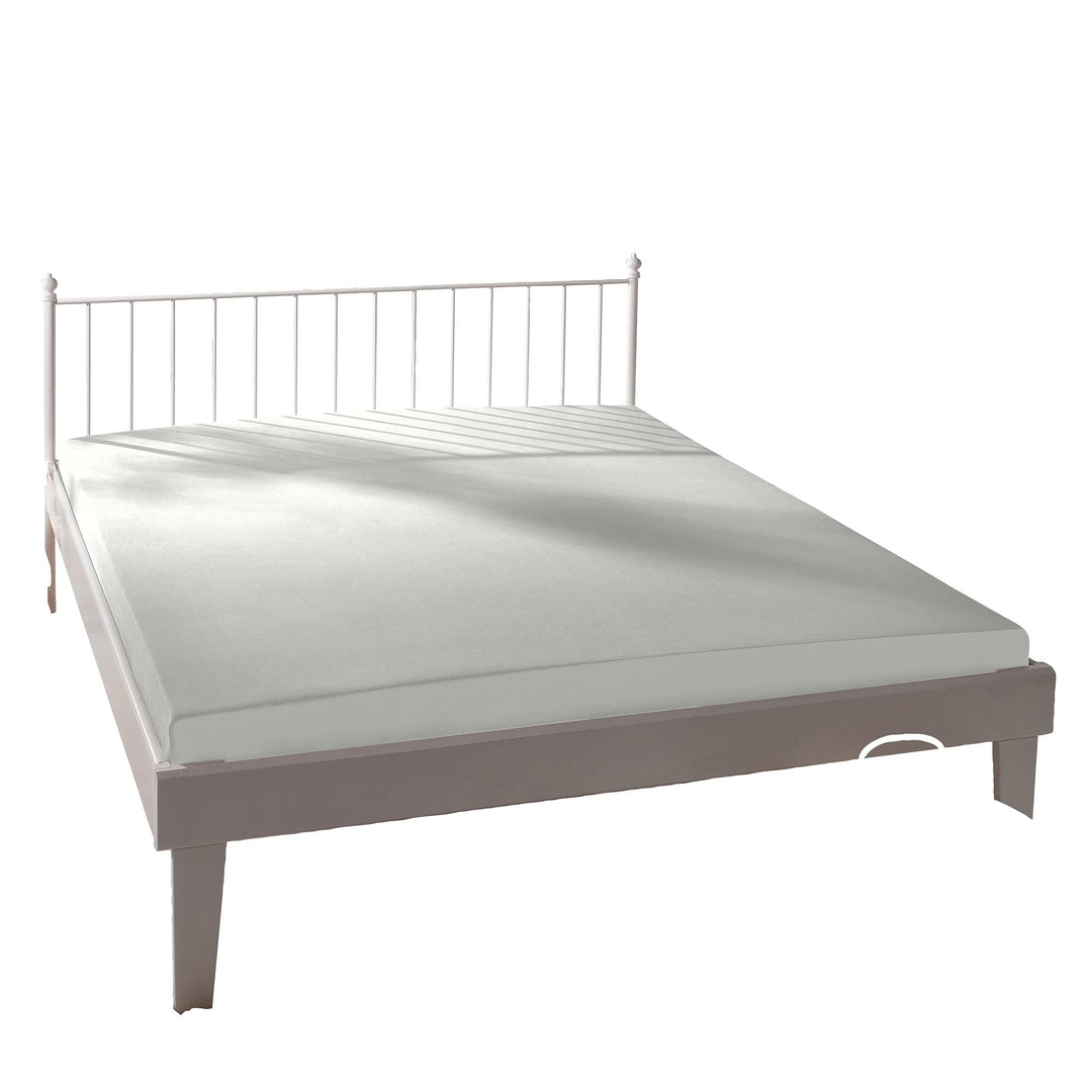 Bassetti Spannbettlaken 181 Wollweiss Baumwolle/Elastan, Masse: 140cm x 200cm, 160cm x 220cm, 922221