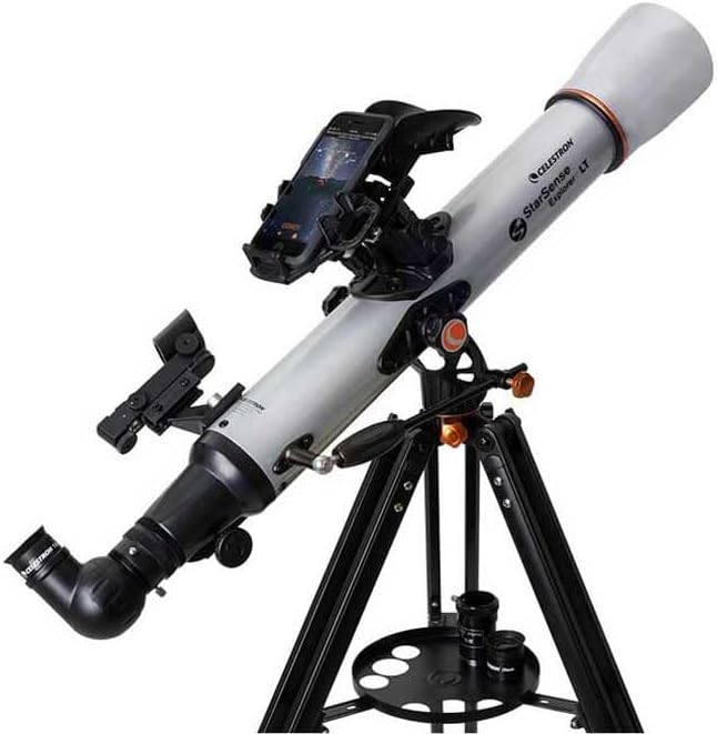 Celestron 22450 StarSense Explorer LT 70AZ Refraktor-Teleskop, Tubuslänge 81 cm, f/1 Öffnungsverhält