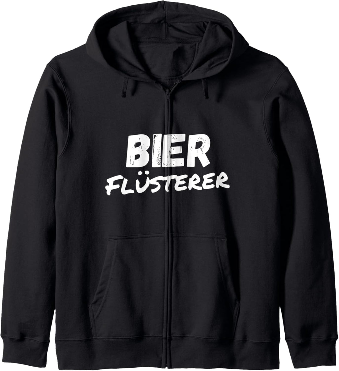 Bier Flüsterer Bierbrauer Beruf Arbeit Lustiger Spruch Kapuzenjacke