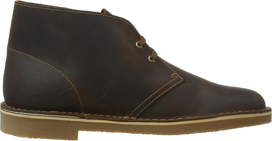 Clarks Herren Desert Boot Bushacre 3 Chukka-Stiefel 39.5 EU Beeswax, 39.5 EU Beeswax