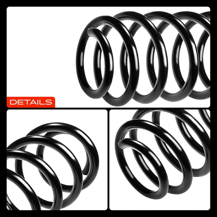 Frankberg 2x Federn Fahrwerksfeder Hinterachse Kompatibel mit PT Cruiser PT 1.6L 2.0L 2.2L 2.4L Komb