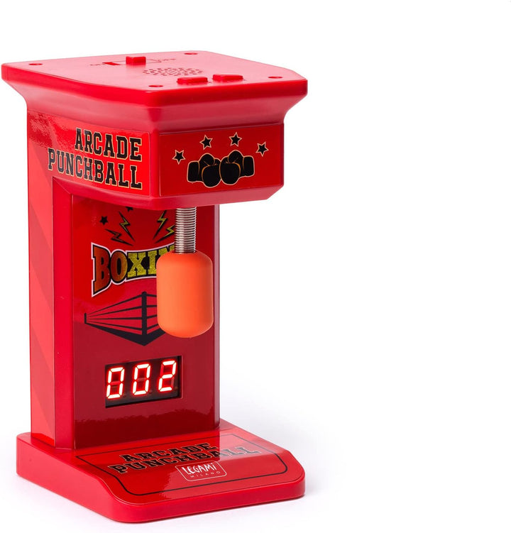 Legami - Mini Arcade Pungiball, 3 Spielintervalle 45, 90, 120 Sekunden, mit Licht und Sound, 3 AA-Ba
