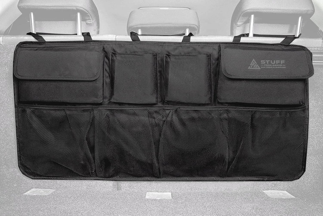 Auto Organizer für den Kofferraum - Perfekter Halt durch starken Klett an Rückseite - [84x46cm] - Ko