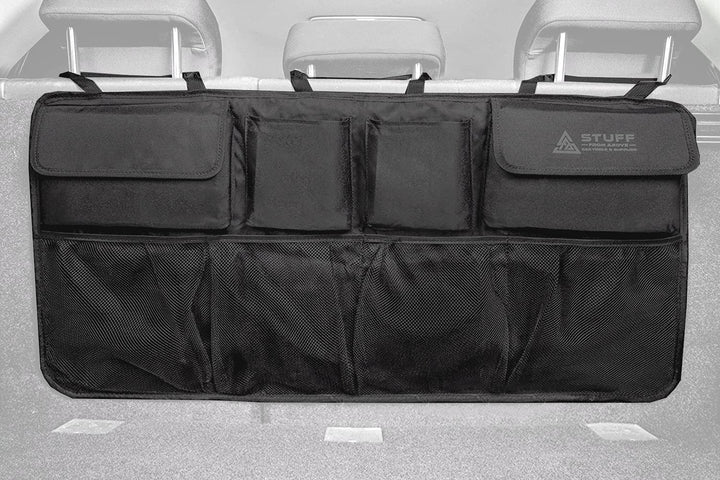 Auto Organizer für den Kofferraum - Perfekter Halt durch starken Klett an Rückseite - [84x46cm] - Ko