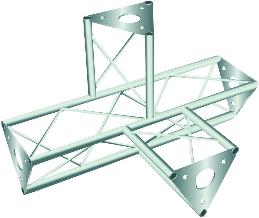 DECOTRUSS SAT-43 4-Weg-Stück/silber 4-Weg-Stück / SAT 43, 4-Weg-Stück / SAT 43
