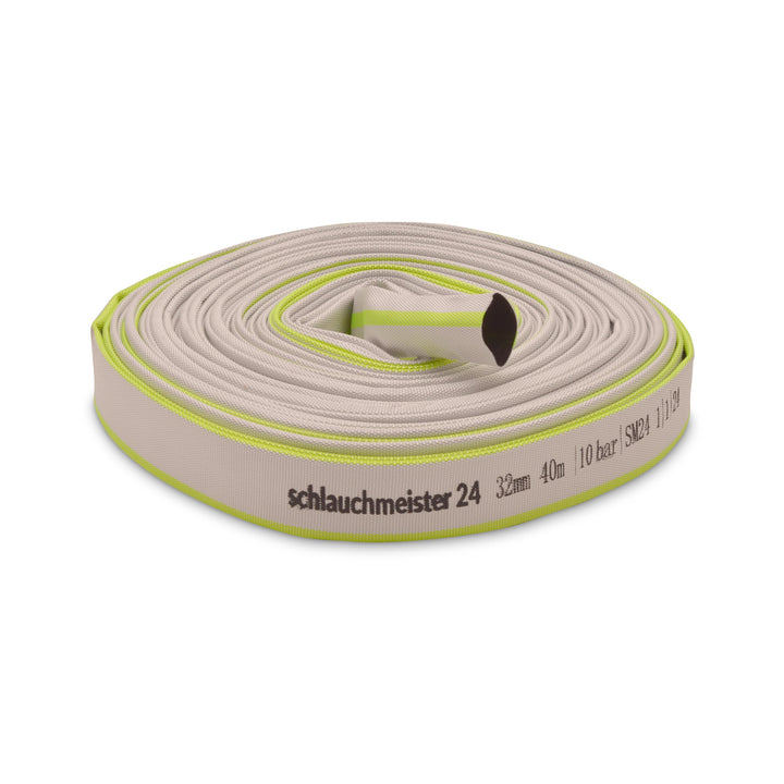 Ø 32 mm - 1 1/4 Zoll, 40 Meter Industrieschlauch | Bauschlauch | Flachschlauch Ø 32 mm - 1 1/4 Zoll