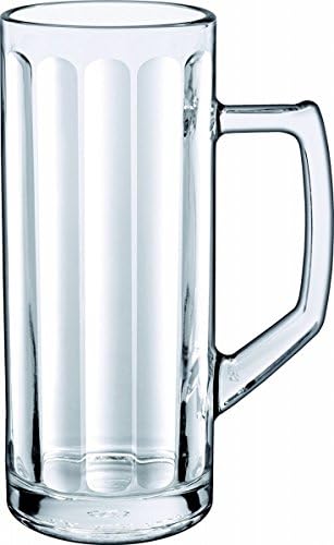 6 Bierseidel Reno Optik in versch. Grössen erhältlich - geeicht Grösse 0,4L geeicht, 0,4L geeicht