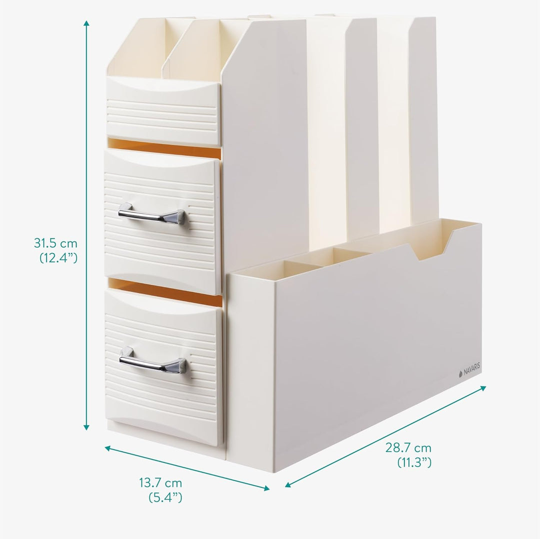 Navaris Kaffee und Tee Organizer Set - Aufbewahrungsbox Kaffeezubehör Zuckersticks Kaffeesahne - Tee