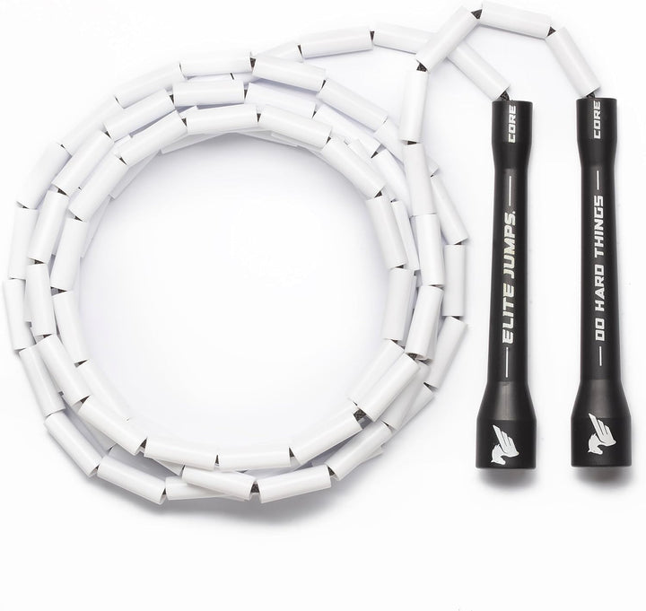 Elite SRS; Do Hard Things, Beaded Jump Rope - Adjustable Jump Ropes for Fitness with Unbreakable Han