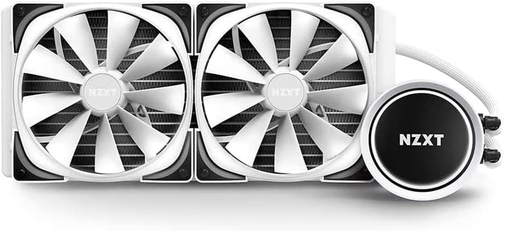 NZXT Kraken X63 RGB 280mm - RL-KRX63-RW - AIO RGB CPU Liquid Cooler - Rotating Infinity Mirror Desig