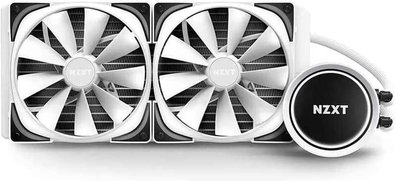 NZXT Kraken X63 RGB 280mm - RL-KRX63-RW - AIO RGB CPU Liquid Cooler - Rotating Infinity Mirror Desig