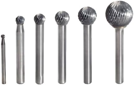 KS Tools 515.3286 HM Kugel-Frässtift Form D, 16mm 16 mm, 16 mm