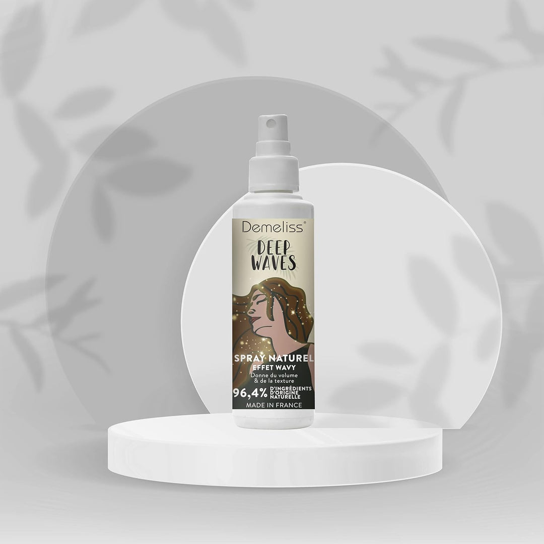 Demeliss SAINT ALGUE - WAVES BLACK Lockenstab - Wavy-Effekt Wellenstab - Keramik- und Turmalinbeschi