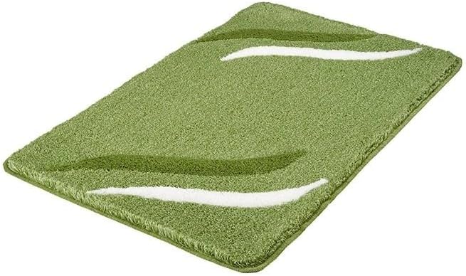 Kleine Wolke Badteppich Florenz, Kiwigrün, 55 x 65 cm Grün 55 x 65 x 2 cm, Grün 55 x 65 x 2 cm