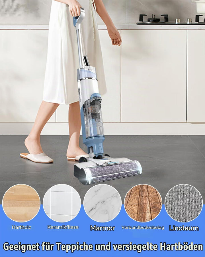 Zubehörset Bürstenwalze und Filter Zubehörset für Shark WDB1F2 für HydroVac XL 3-in-1 Staubsauger Er