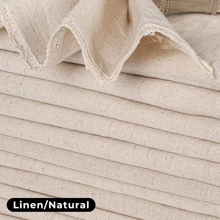 Leinenservietten, Baumwolle, 45.7x45.7 cm, mit Spitze, Leinen, Hochzeitsservietten, Cocktail-Serviet