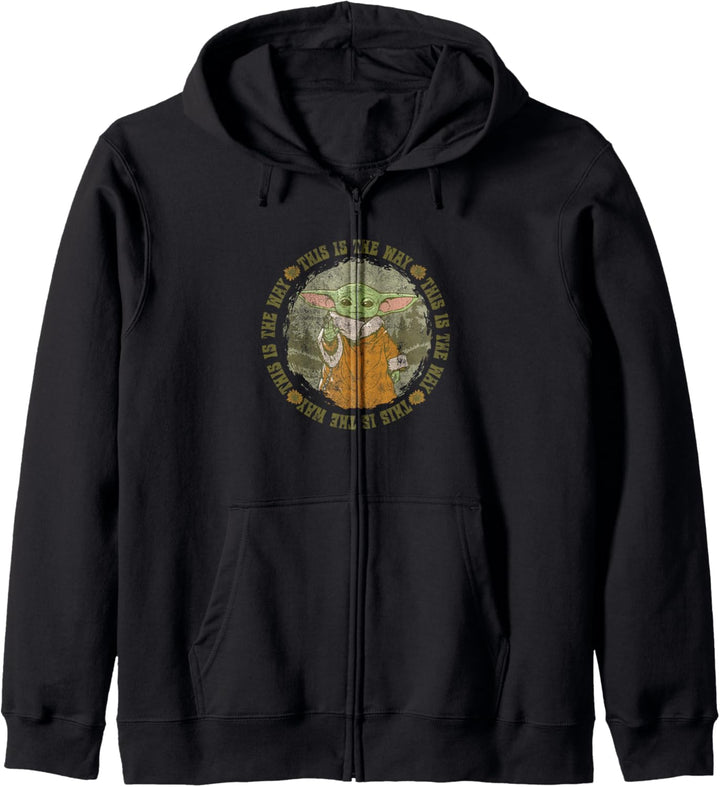Star Wars: The Mandalorian The Child Sketched Earth Day Kapuzenjacke
