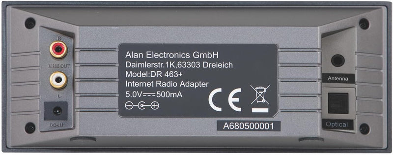 Albrecht DR463+, 27463, Internetradio/DAB+ Adapter zum Nachrüsten von Radios und Stereo-Anlagen, emp