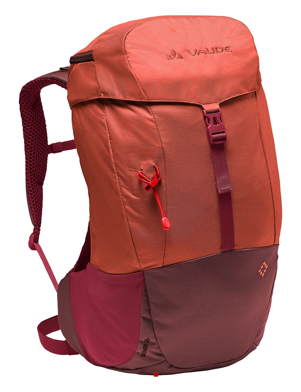 VAUDE Damen Women's Skomer 16 Rucksäcke15-19L (1er Pack) Einheitsgrösse Hotchili, Einheitsgrösse Hot