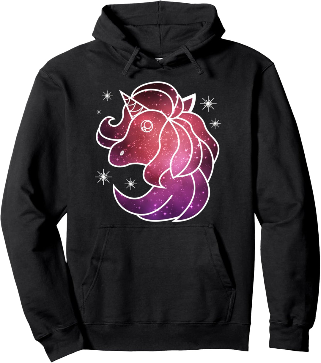 Süsses Einhorn Fabelwesen Unicorn Pferde und Ponys Einhörner Pullover Hoodie