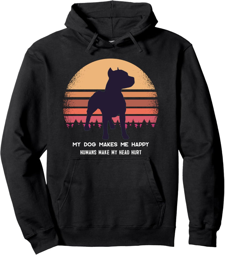 American Staffordshire Terrier Pullover Hoodie Geschenk Pullover Hoodie