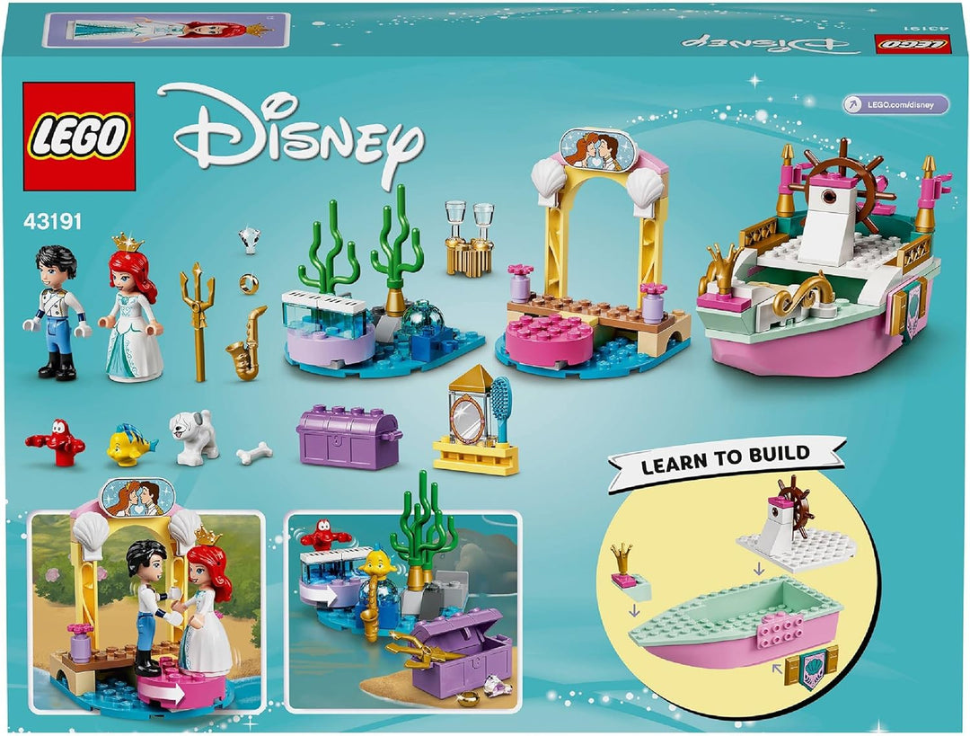 LEGO 43191 Disney Princess Arielles Festtagsboot