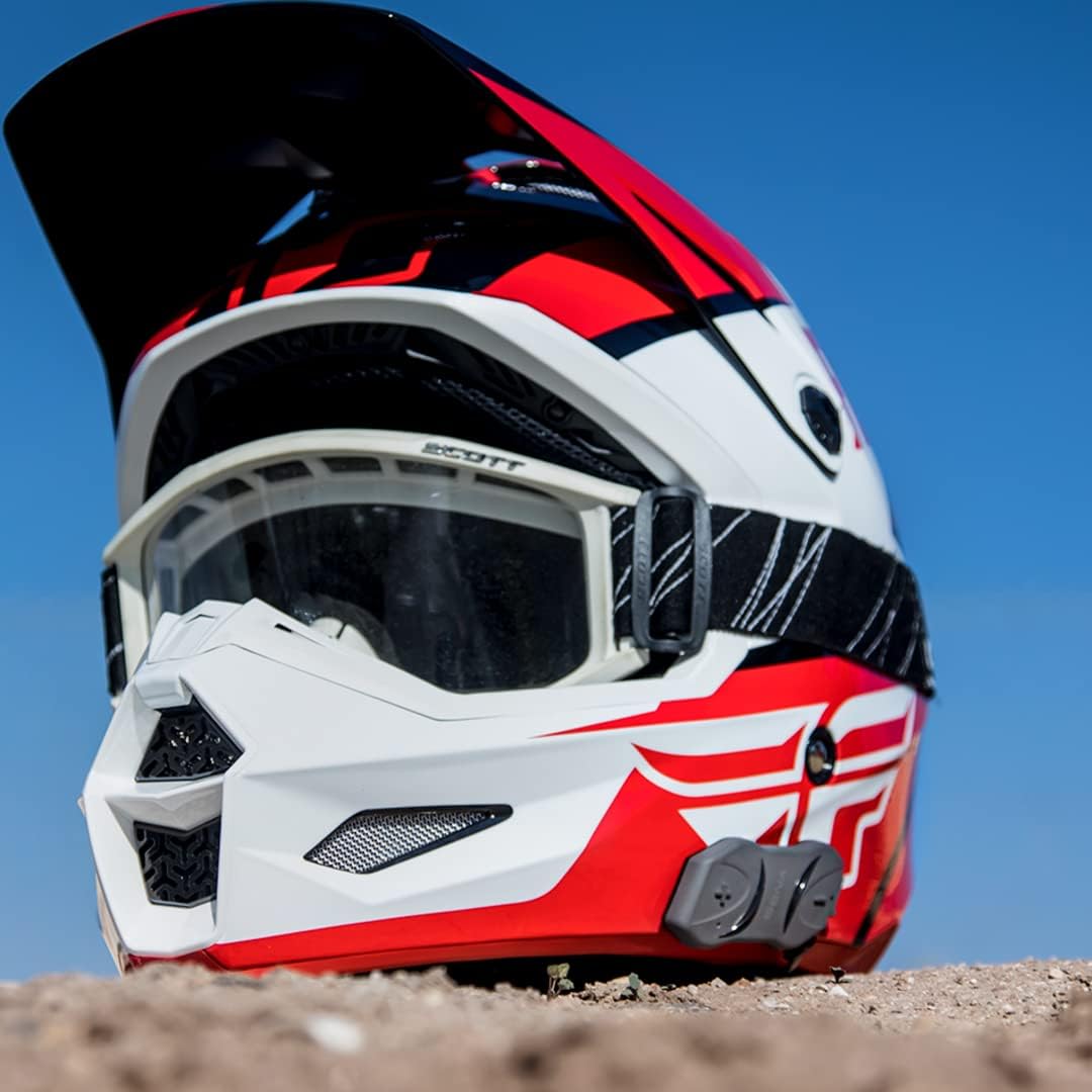 Sena SMH10R extra flaches Bluetooth-Kommunikationssystem für Motorräder und Roller Doppelpack, Doppe