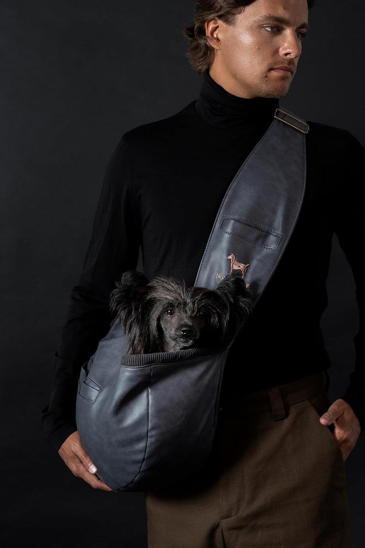 Noah &amp; Paw Hundetragetasche für Kleine Hunde bis 10kg, Hundetasche mit Verstellbarem Schultergurt, u