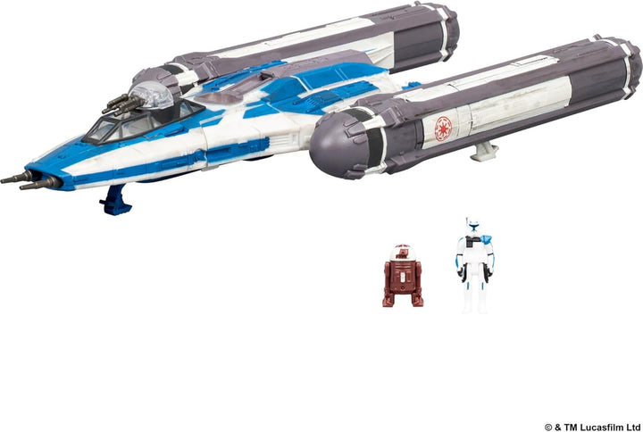 Star Wars™ Micro Galaxy Squadron SWJ0536 - BTL Y-Flügel Sternenjäger - offizielles 12,5 cm grosses F