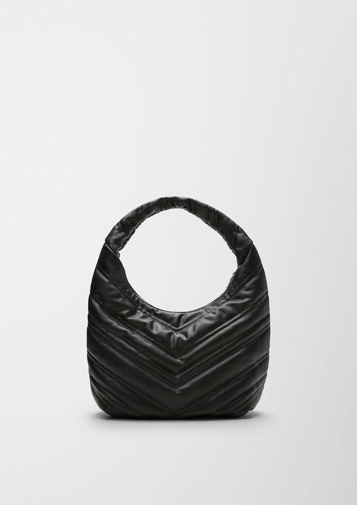 s.Oliver Damen Hobo Bag, Schwarz, Einheitsgrösse EU