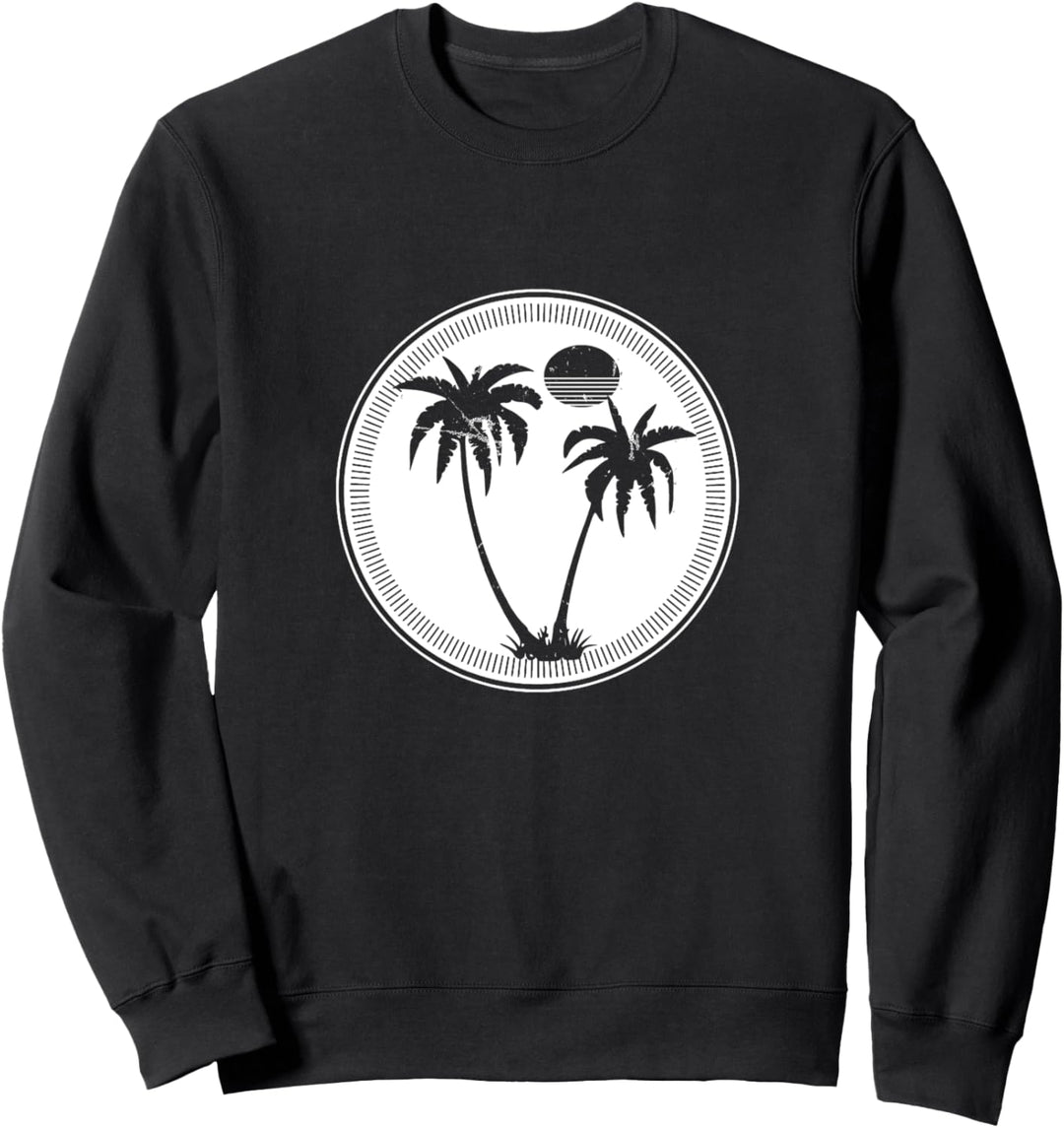 Awesome Vintage Palm Tree Sweatshirt