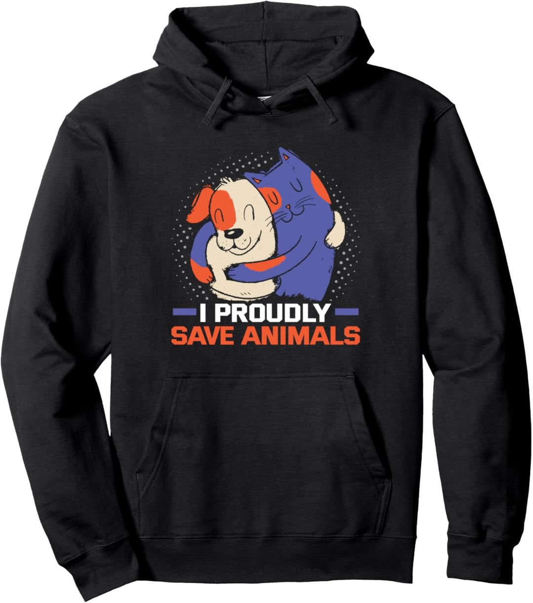 Tierschutz Design für Tierrechte und Tierschützer Pullover Hoodie