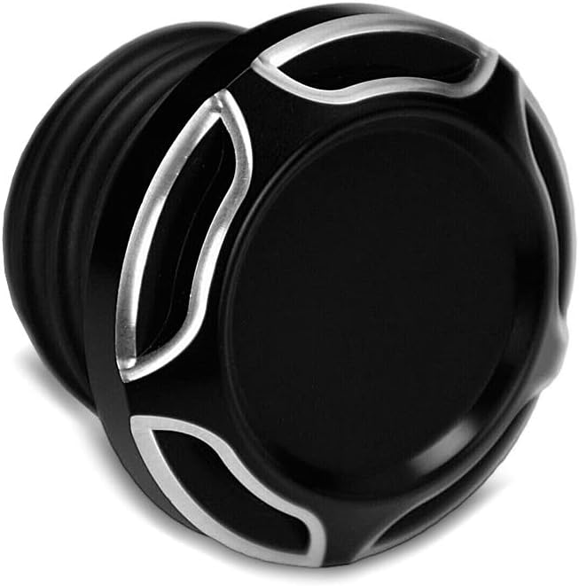 Tankdeckel CNC Motorrad Tankverschluss Craftride TD4 schwarz